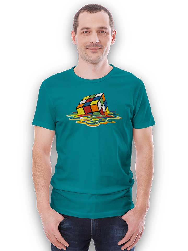 sheldons-cube-t-shirt tuerkis 2