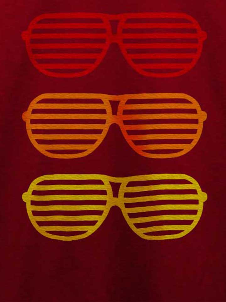 shuttler-shade-brille-t-shirt bordeaux 4