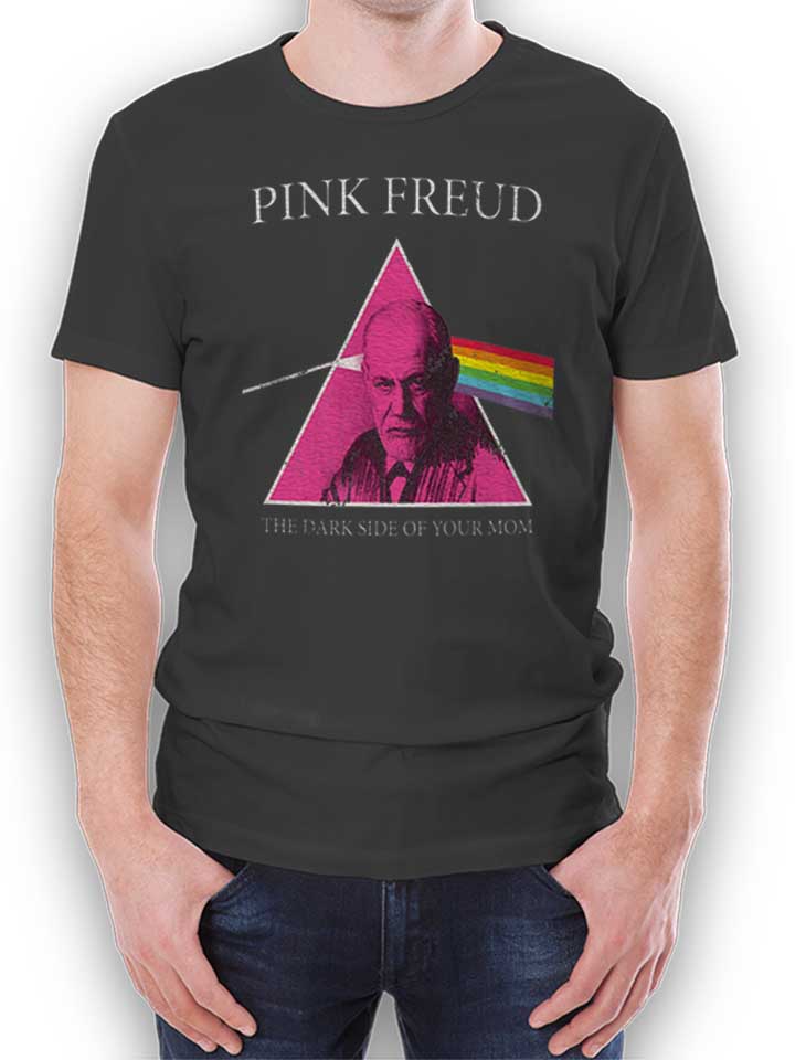 Sigmund Freud The Dark Side T-Shirt dunkelgrau L