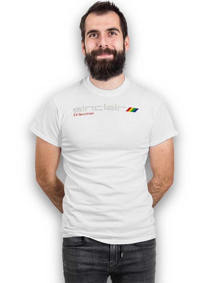 sinclair-zx-spectrum-t-shirt weiss 2