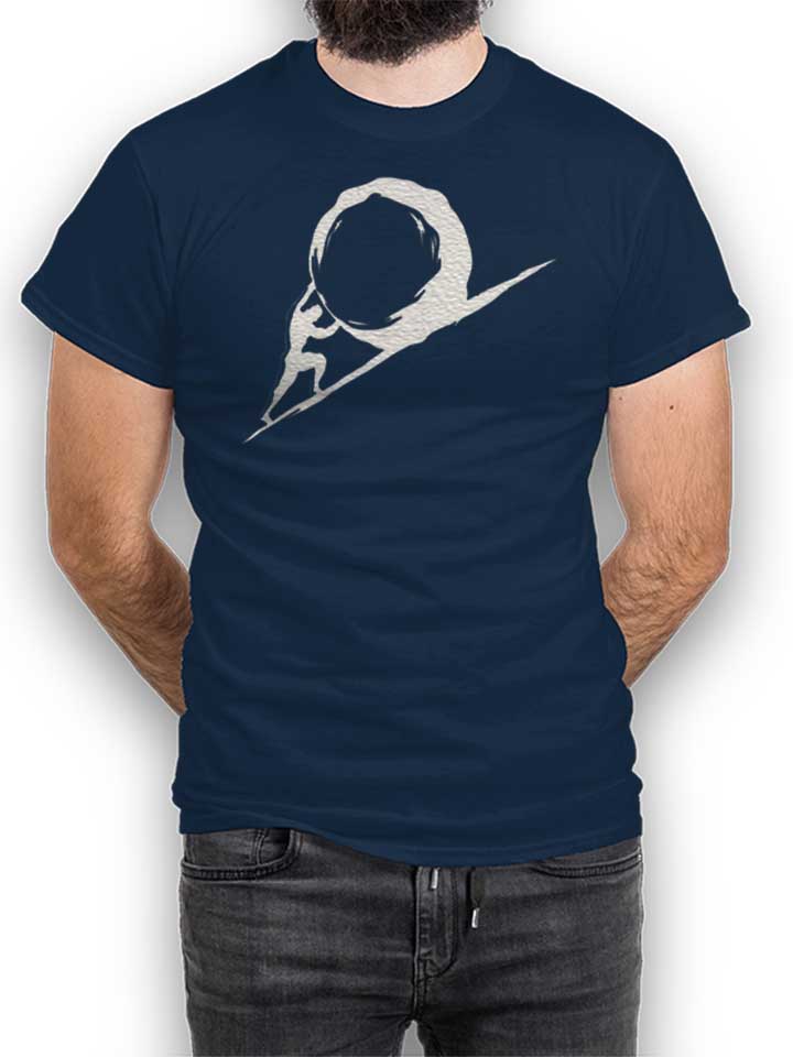Sisyphus T-Shirt blu-oltemare L
