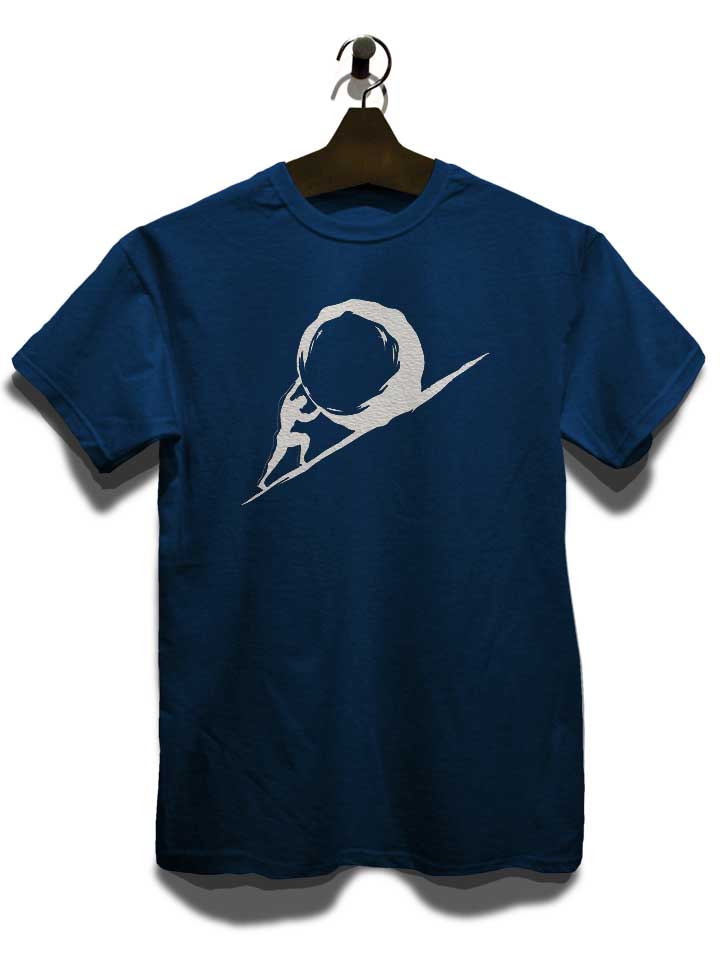 sisyphus-t-shirt dunkelblau 3