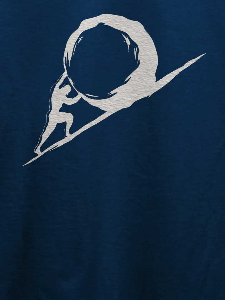 sisyphus-t-shirt dunkelblau 4