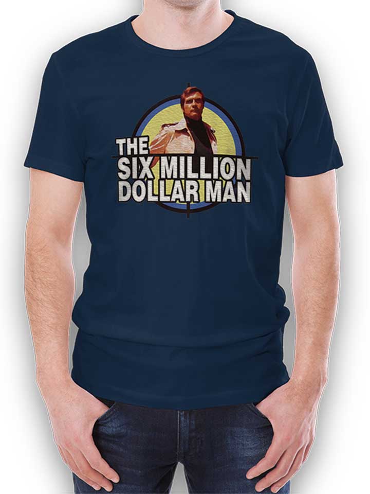 Six Million Dollar Man T-Shirt dunkelblau L