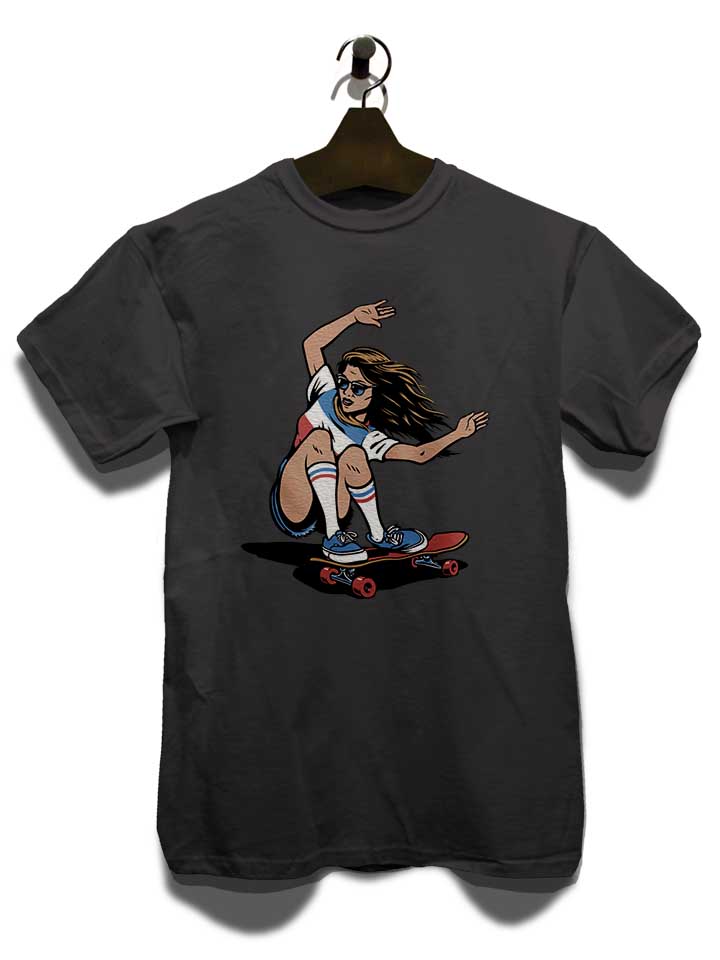 skate-girl-t-shirt dunkelgrau 3