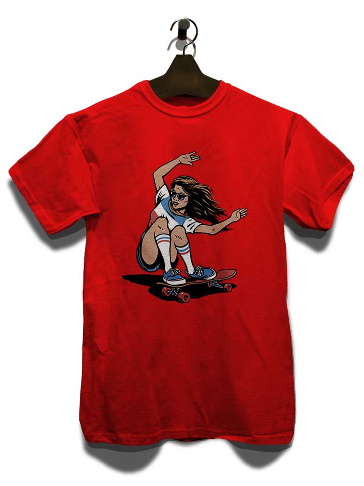 skate-girl-t-shirt rot 3