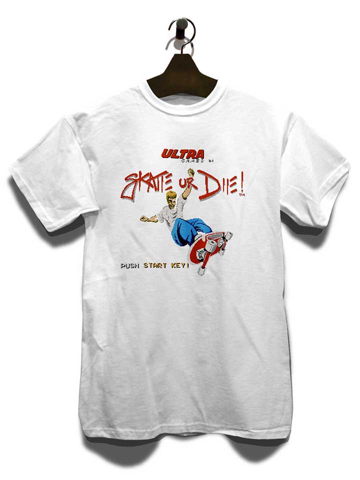 skate-or-die-t-shirt weiss 3