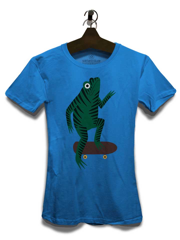 skateboard-frog-damen-t-shirt royal 3