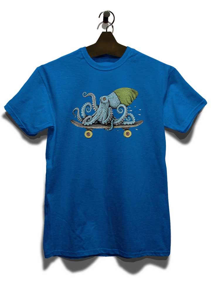skateboard-octopus-t-shirt royal 3