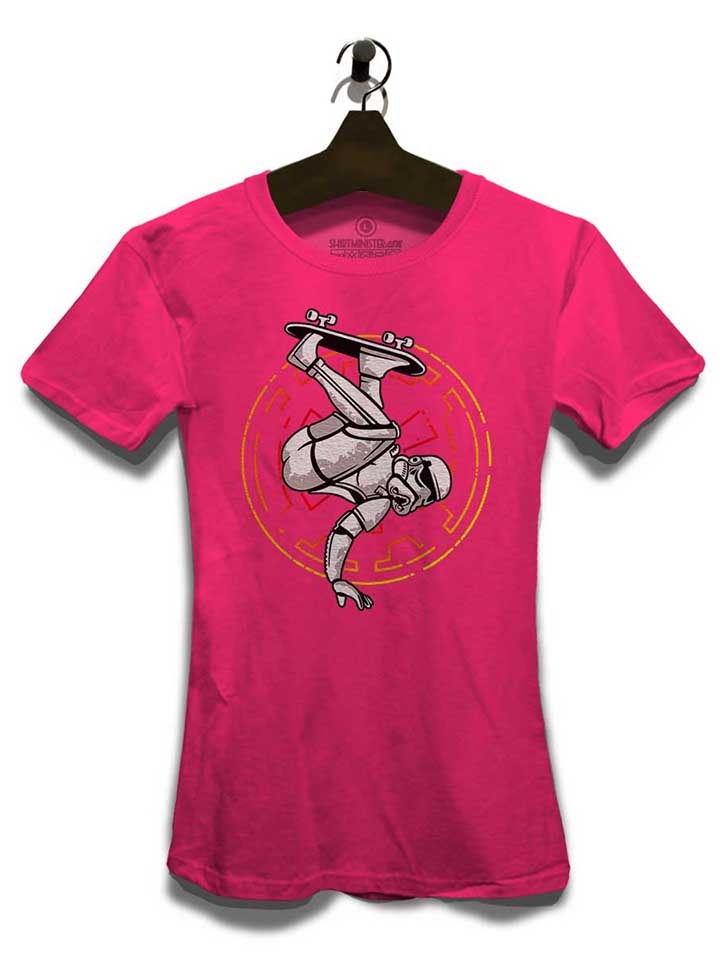 skater-trooper-damen-t-shirt fuchsia 3