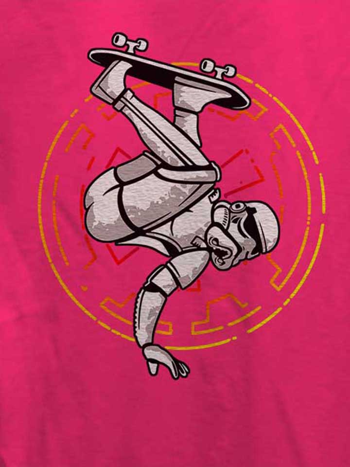 skater-trooper-damen-t-shirt fuchsia 4