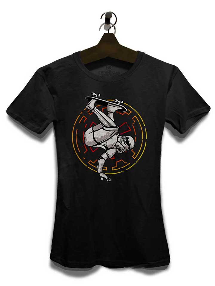 skater-trooper-damen-t-shirt schwarz 3