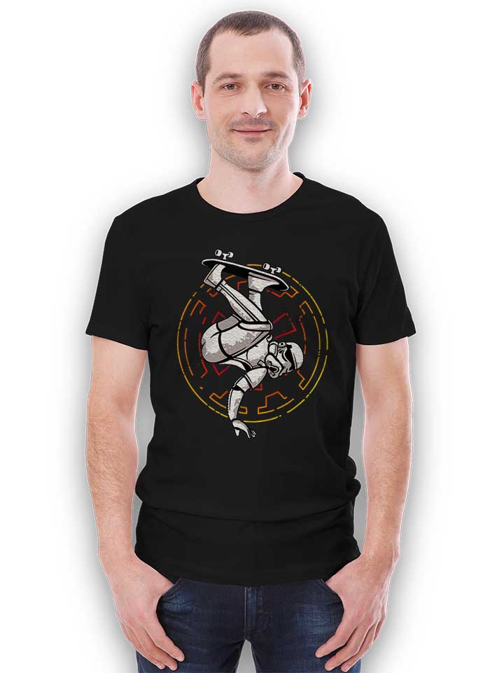 skater-trooper-t-shirt schwarz 2
