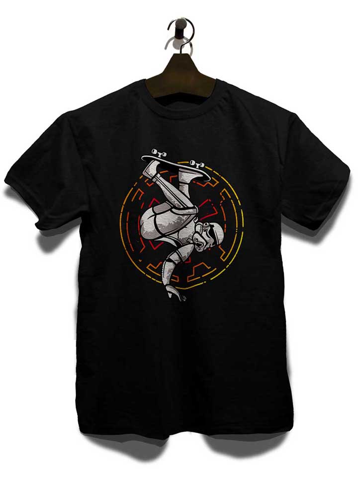 skater-trooper-t-shirt schwarz 3
