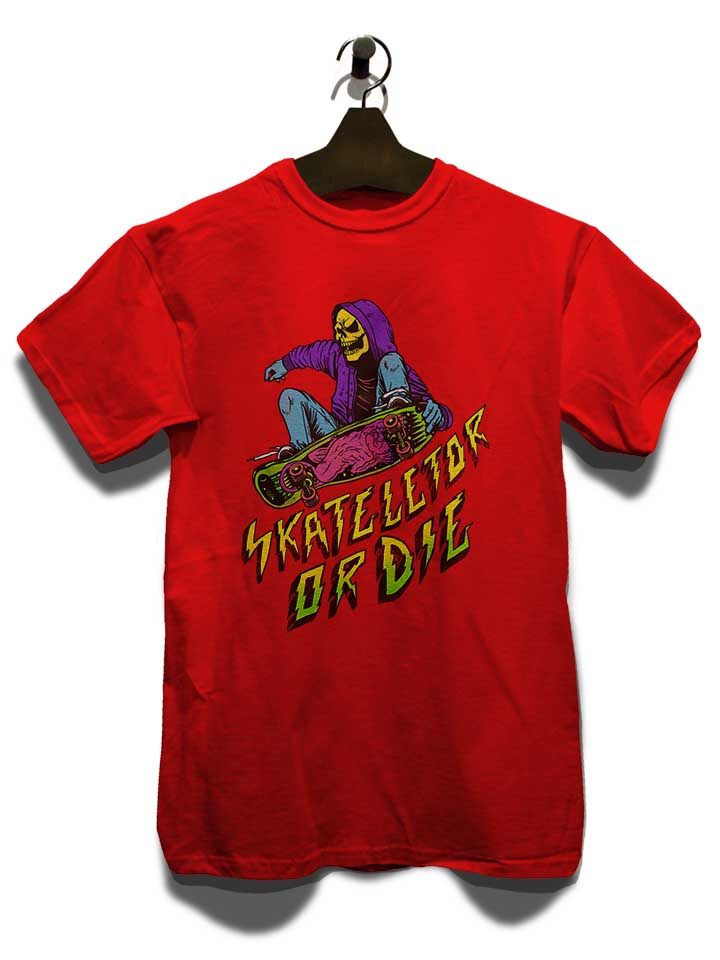 skeletor-skate-or-die-t-shirt rot 3