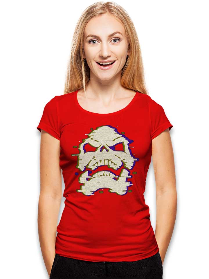 skelletor-skull-damen-t-shirt rot 2