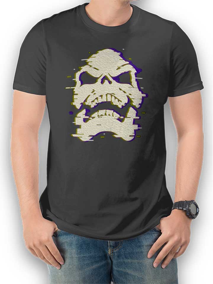 Skelletor Skull T-Shirt dunkelgrau L