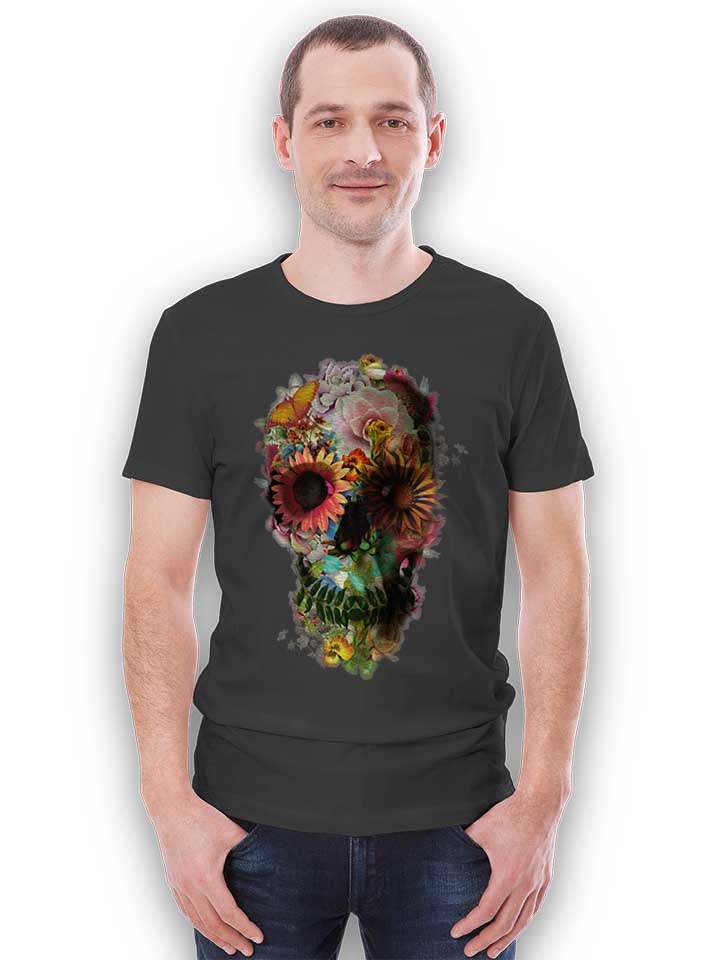 skull-2-t-shirt dunkelgrau 2