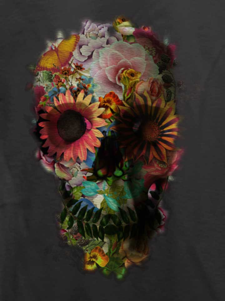 skull-2-t-shirt dunkelgrau 4