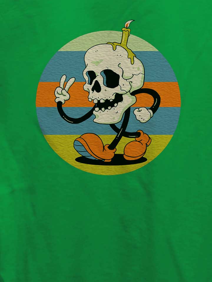 skull-boy-damen-t-shirt gruen 4