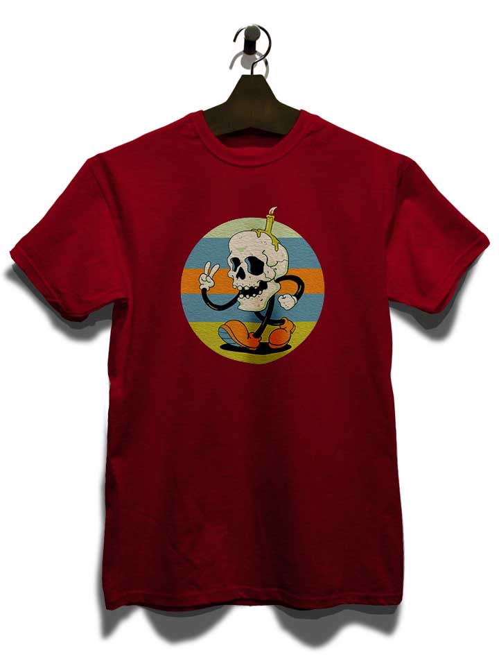 skull-boy-t-shirt bordeaux 3