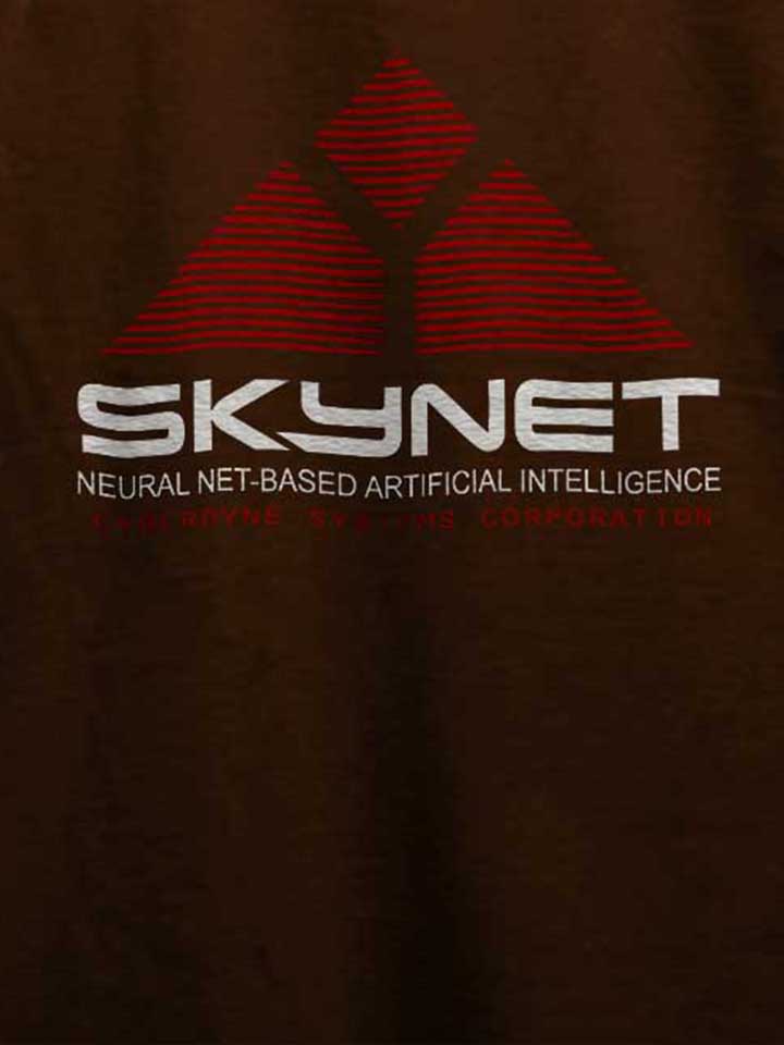 skynet-cyberdyne-systems-corporation-t-shirt braun 4
