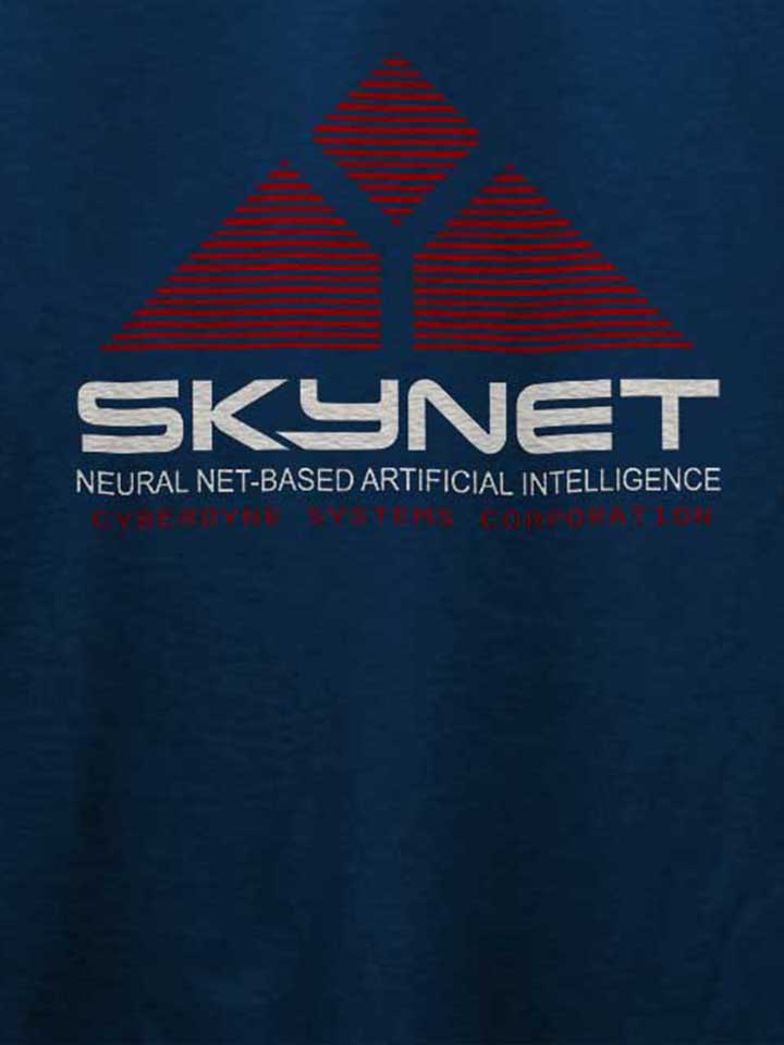 skynet-cyberdyne-systems-corporation-t-shirt dunkelblau 4