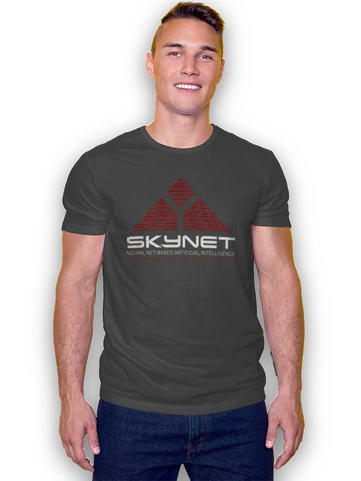 skynet-cyberdyne-systems-corporation-t-shirt dunkelgrau 2