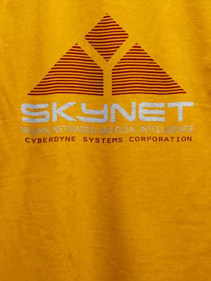 skynet-cyberdyne-systems-corporation-t-shirt gelb 4