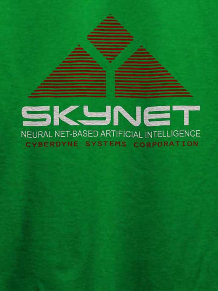 skynet-cyberdyne-systems-corporation-t-shirt gruen 4