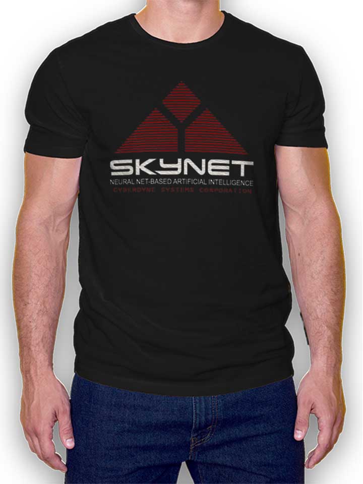Skynet Cyberdyne Systems Corporation T-Shirt schwarz L