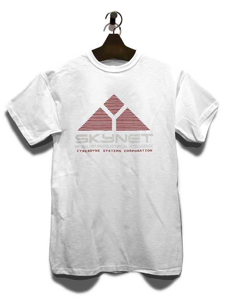 skynet-cyberdyne-systems-corporation-t-shirt weiss 3