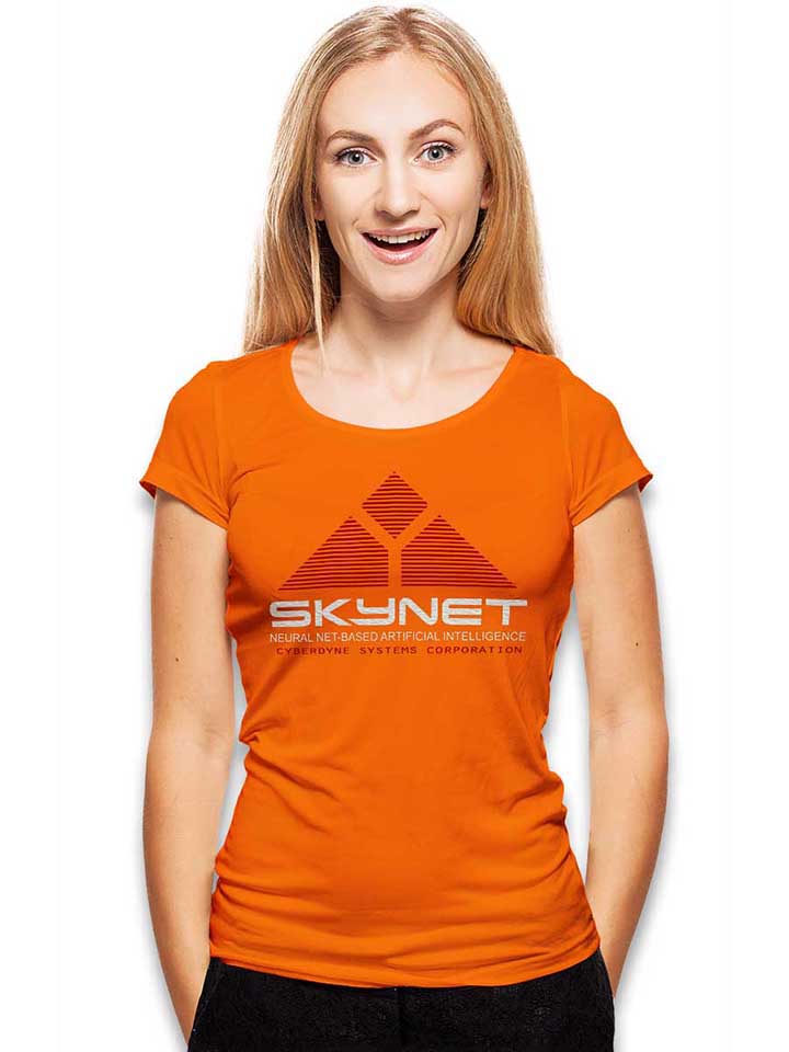 skynet-damen-t-shirt orange 2