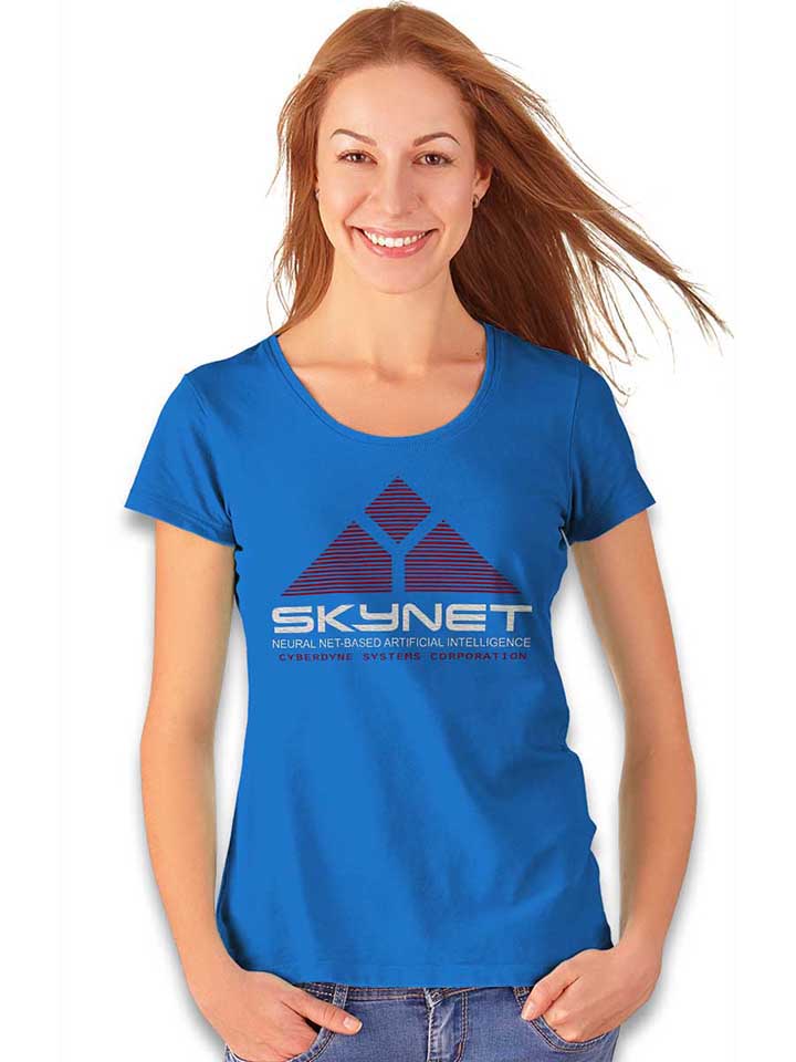 skynet-damen-t-shirt royal 2
