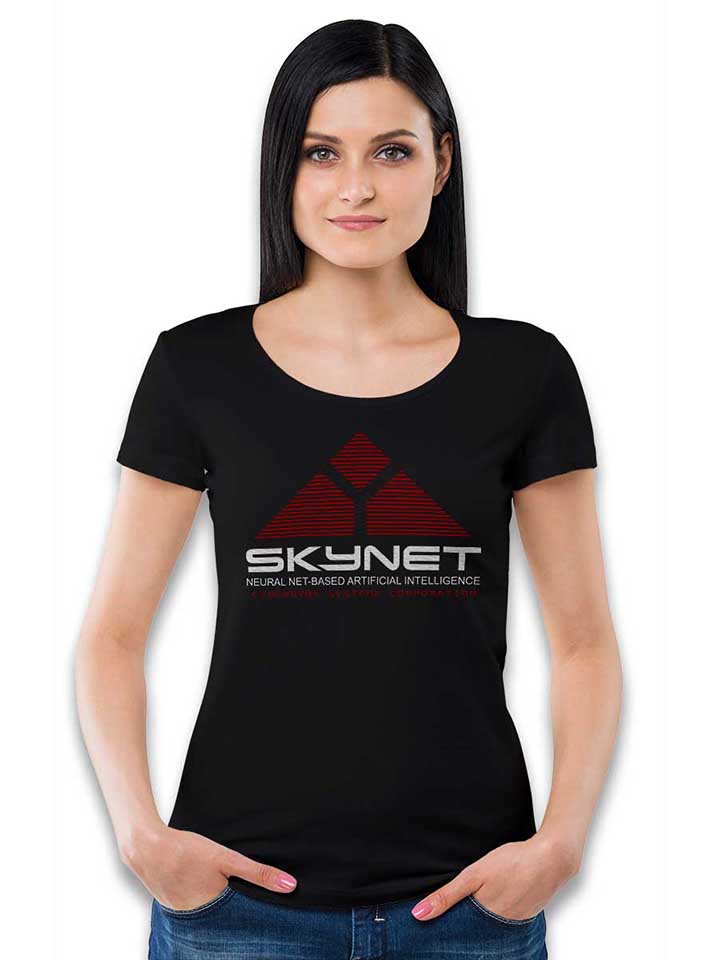 skynet-damen-t-shirt schwarz 2