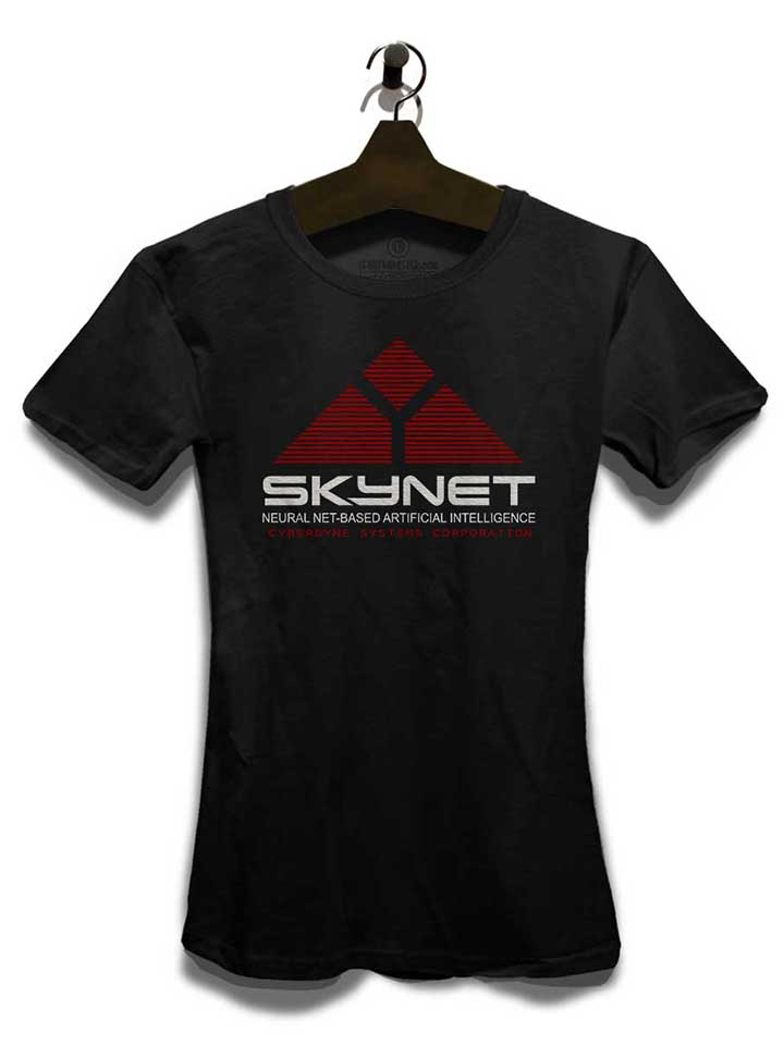 skynet-damen-t-shirt schwarz 3