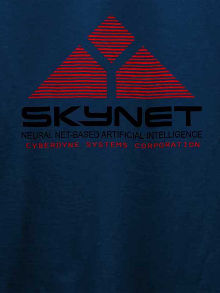 skynet-t-shirt dunkelblau 4