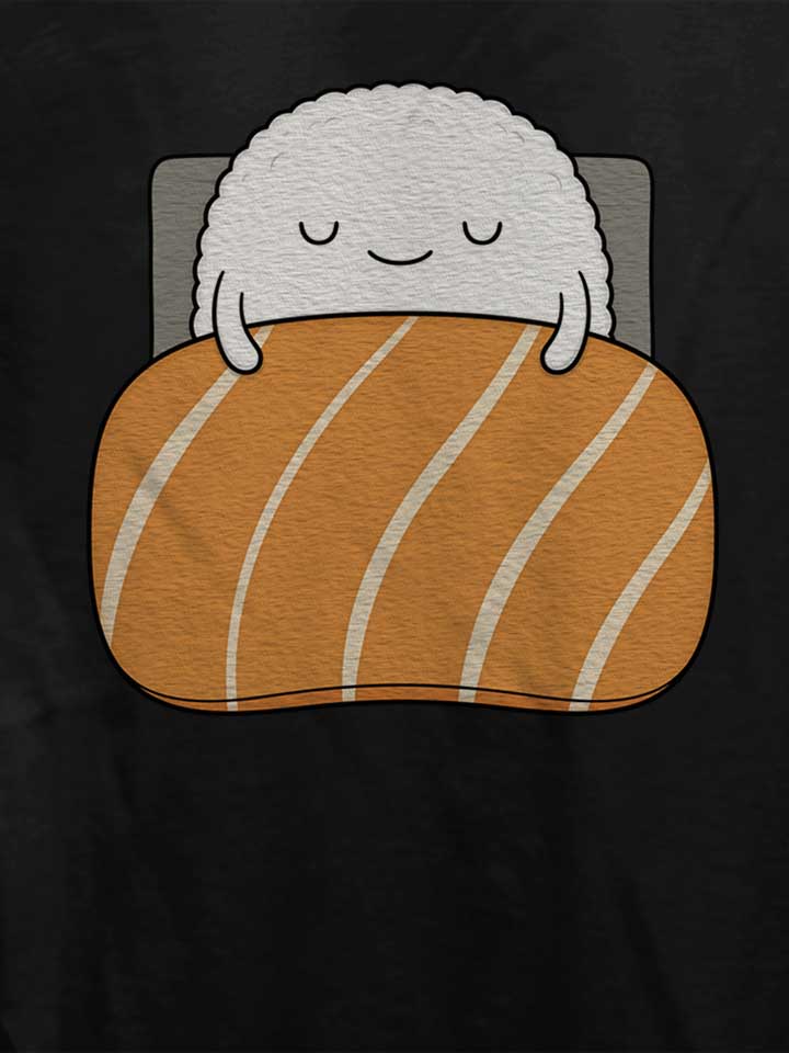 sleepy-sushi-02-damen-t-shirt schwarz 4