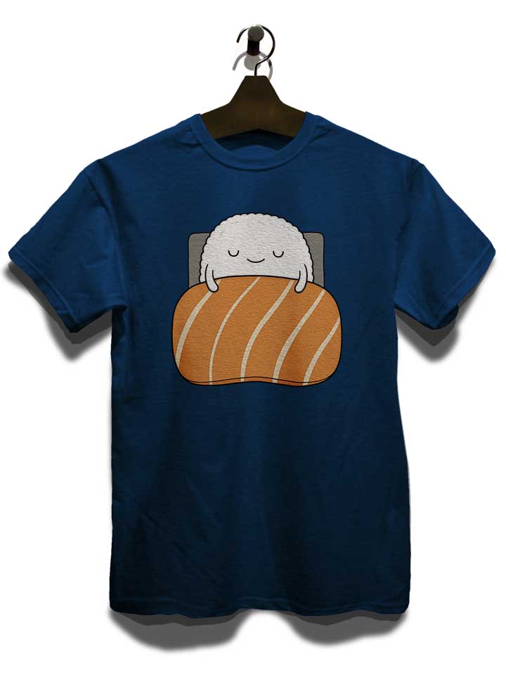 sleepy-sushi-02-t-shirt dunkelblau 3