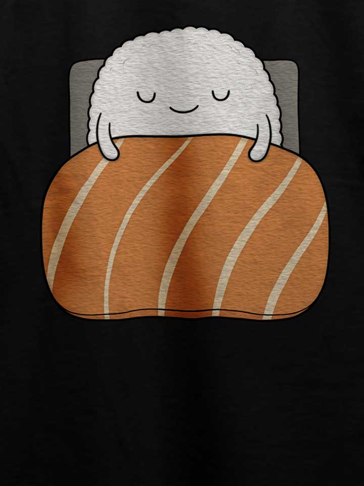 sleepy-sushi-02-t-shirt schwarz 4