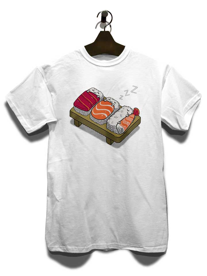 sleepy-sushi-t-shirt weiss 3