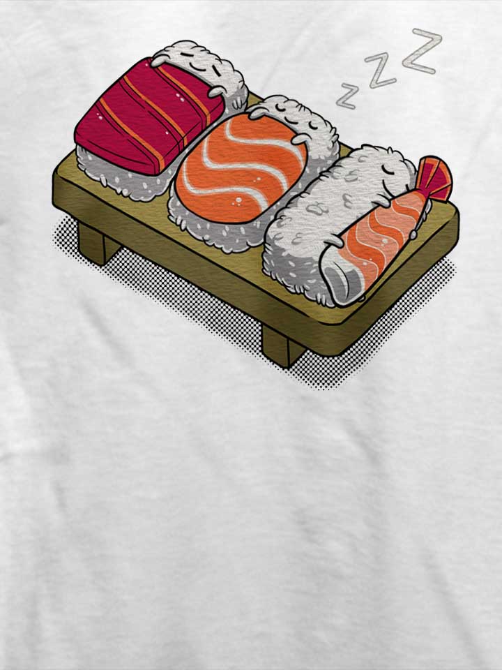 sleepy-sushi-t-shirt weiss 4