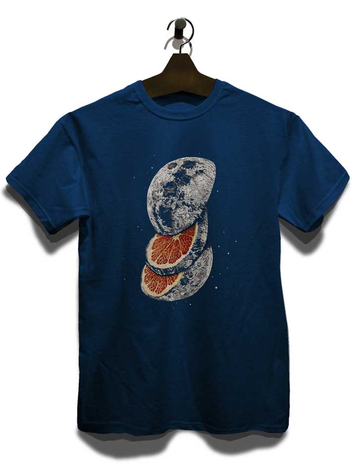 sliced-orange-moon-fruit-t-shirt dunkelblau 3