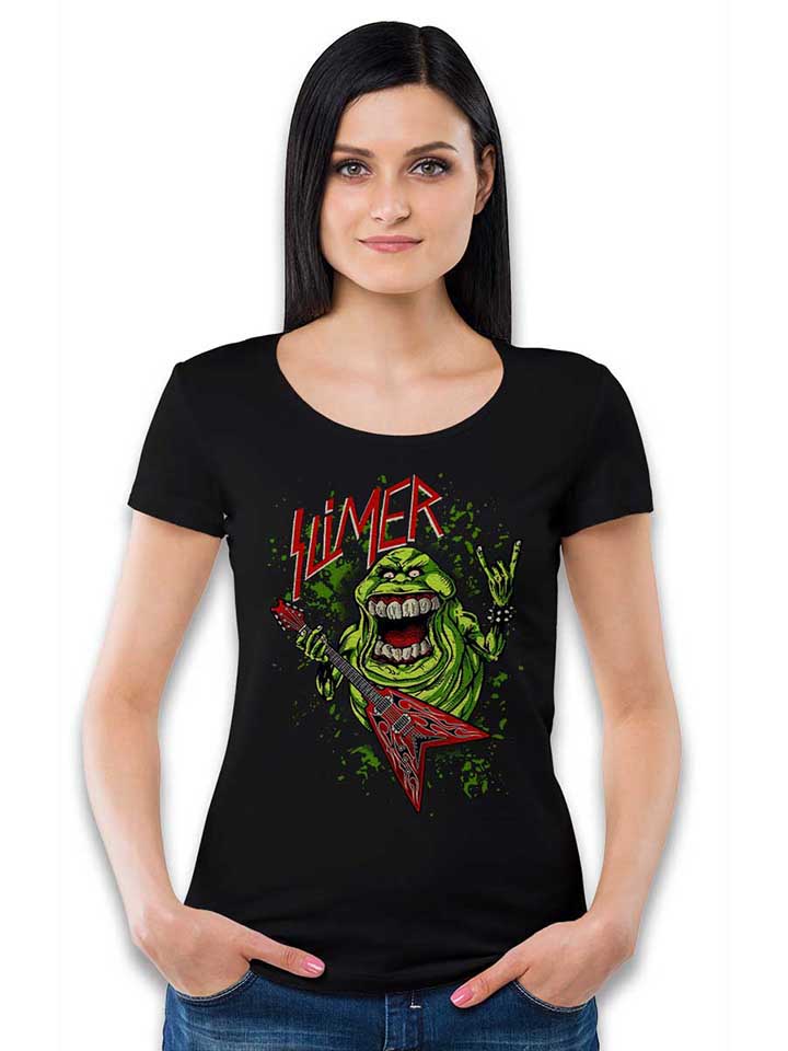 slimer-rock-n-roll-damen-t-shirt schwarz 2