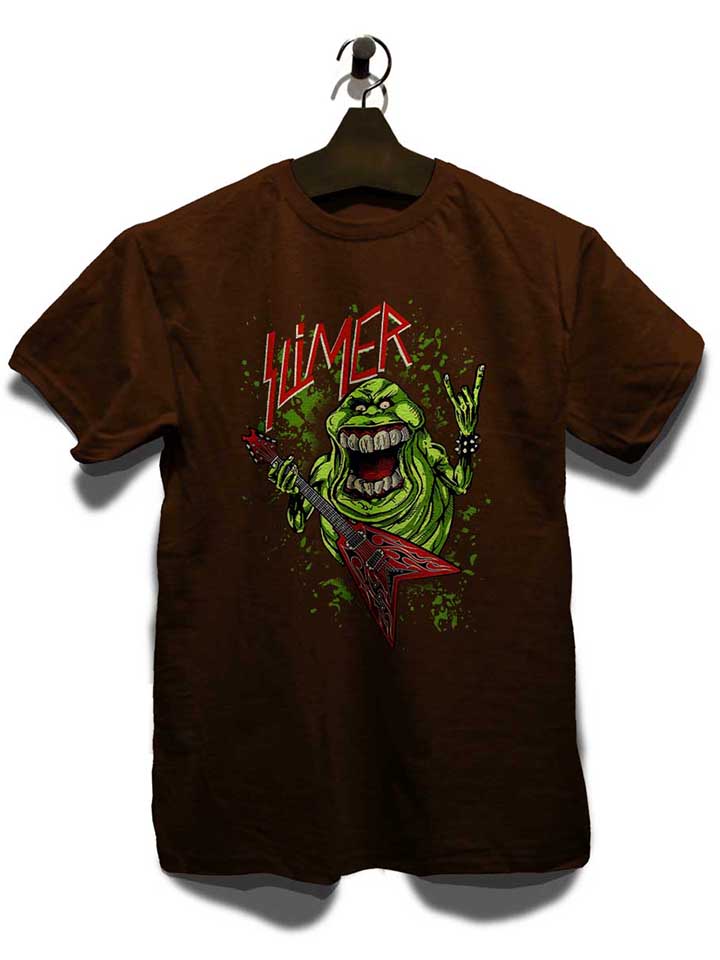 slimer-rock-n-roll-t-shirt braun 3