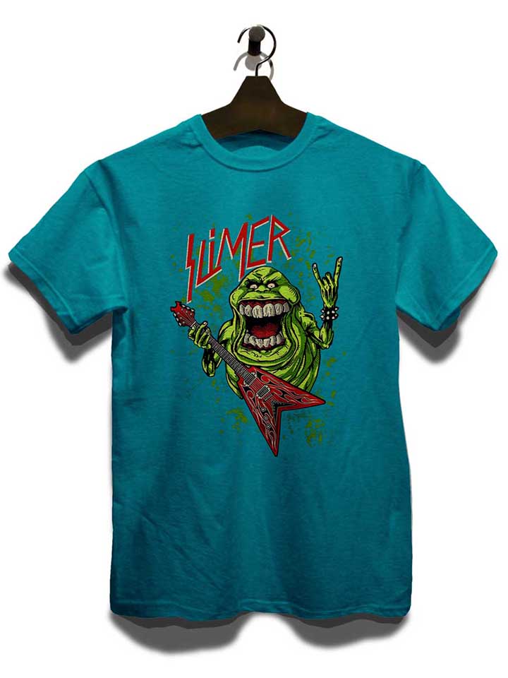 slimer-rock-n-roll-t-shirt tuerkis 3