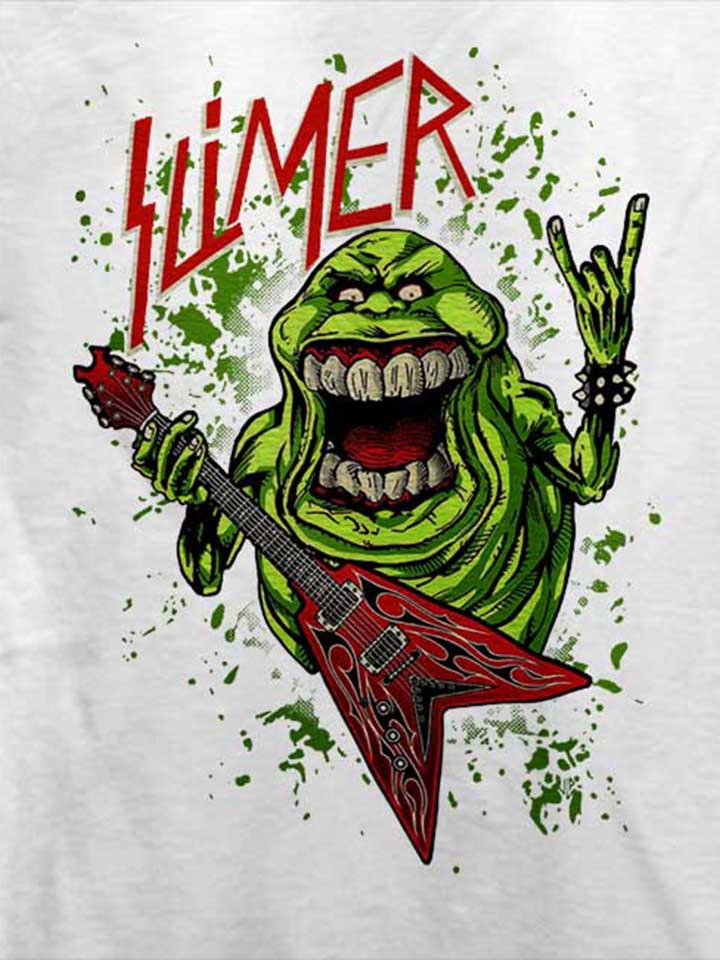 slimer-rock-n-roll-t-shirt weiss 4