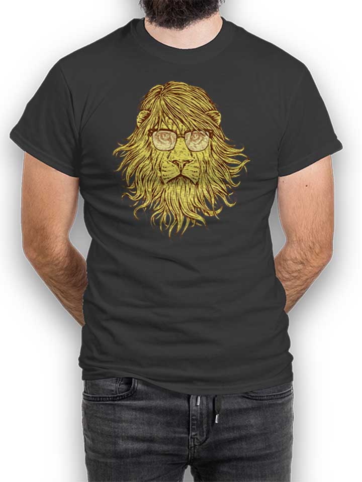 Smart Lion T-Shirt gris-fonc L