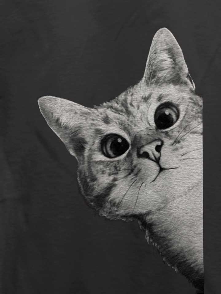 sneaky-cat-t-shirt dunkelgrau 4