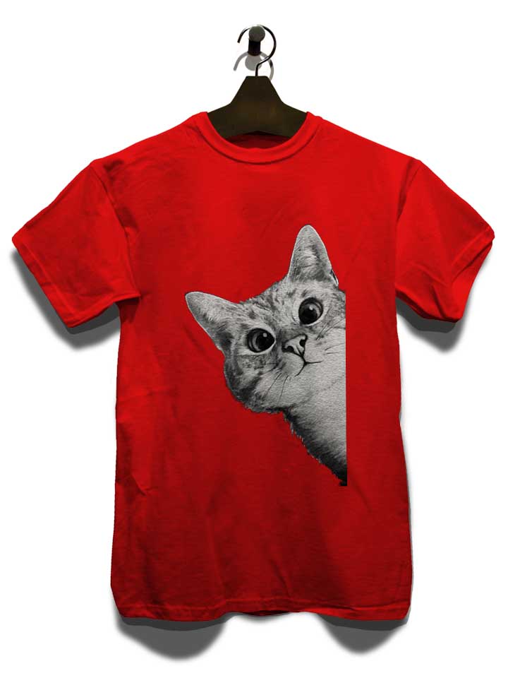 sneaky-cat-t-shirt rot 3